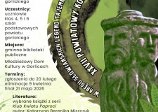 Przejdź do - Poznaj świat słowiańskich wierzeń, legend i demonów z rodziną Lipowskich i weź udział w XXVII edycji Powiatowego Konkursu Czytelniczego